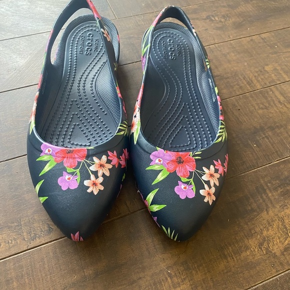 Crocs  Eve Floral sling backs - Picture 11 of 11